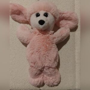 Ty Attic Treasures Collection Pricilla Plush Toy with Soft Pink Fur- No Hang Tag